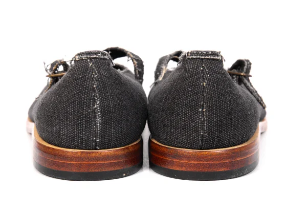 Yohji Yamamoto NOIR Canvas Mary Jane Shoes K-169979_008