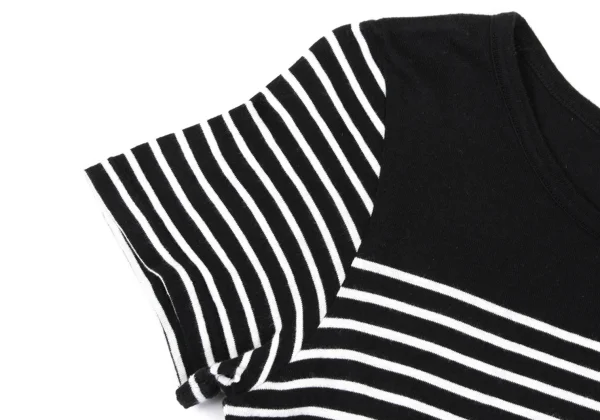 Yohji Yamamoto FEMME Cotton Stripe T Shirt K-169980_003