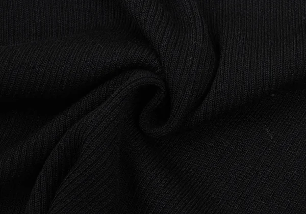 Yohji Yamamoto FEMME Wool Rayon Rib Knit Top K-169983_009