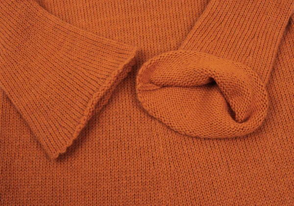 Yohji Yamamoto FEMME Wool Blend Turtleneck Knit Dress K-169984_007