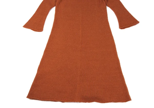 Yohji Yamamoto FEMME Wool Blend Turtleneck Knit Dress K-169984_008