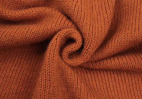 Yohji Yamamoto FEMME Wool Blend Turtleneck Knit Dress K-169984_011