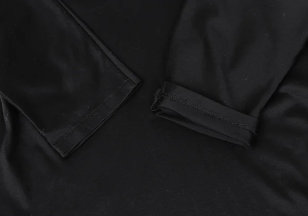 Yohji Yamamoto FEMME Cotton Stretch V Neck Dolman Dress K-169987_006