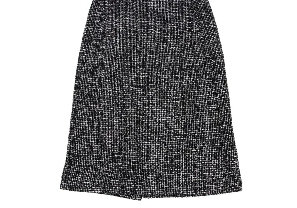 Yohji Yamamoto FEMME Silk Tweed Skirt K-169989_004