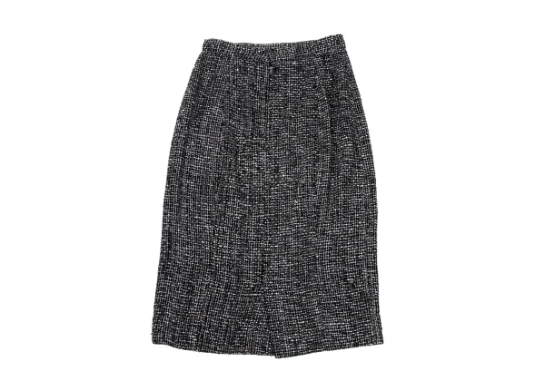 Yohji Yamamoto FEMME Silk Tweed Skirt K-169989_005