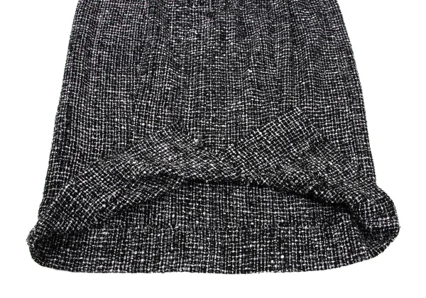 Yohji Yamamoto FEMME Silk Tweed Skirt K-169989_007
