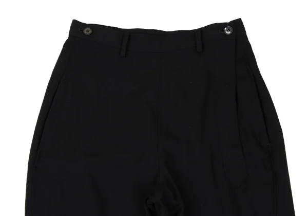Yohji Yamamoto FEMME Wool Gabardine Lace-up Jodhpurs Pants K-169991_002