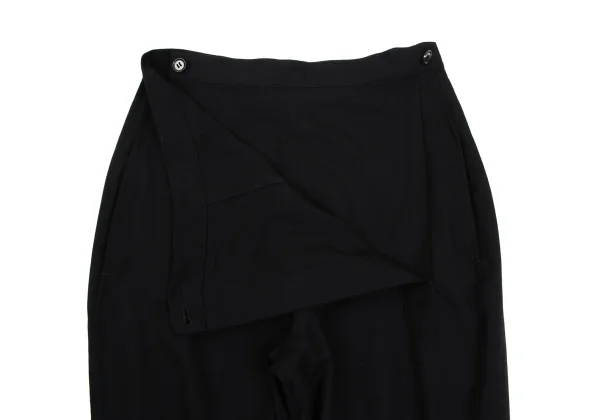 Yohji Yamamoto FEMME Wool Gabardine Lace-up Jodhpurs Pants K-169991_004