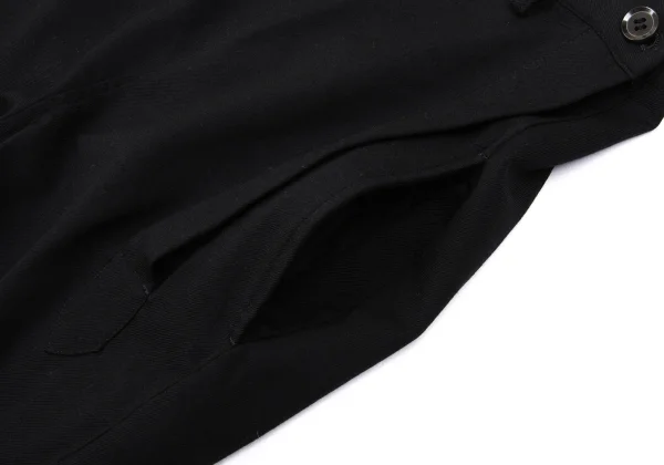 Yohji Yamamoto FEMME Wool Gabardine Lace-up Jodhpurs Pants K-169991_006