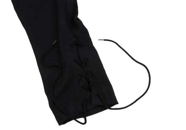 Yohji Yamamoto FEMME Wool Gabardine Lace-up Jodhpurs Pants K-169991_008