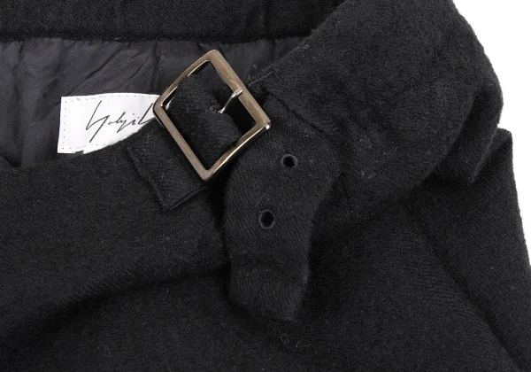 Yohji Yamamoto FEMME Brushed Wool Drawing Process Pants K-169992_003