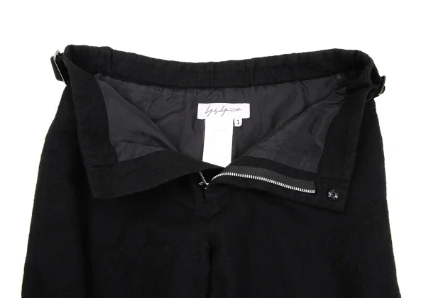 Yohji Yamamoto FEMME Brushed Wool Drawing Process Pants K-169992_004
