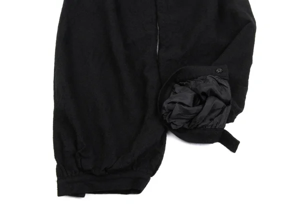 Yohji Yamamoto FEMME Brushed Wool Drawing Process Pants K-169992_006