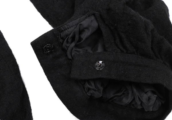 Yohji Yamamoto FEMME Brushed Wool Drawing Process Pants K-169992_007