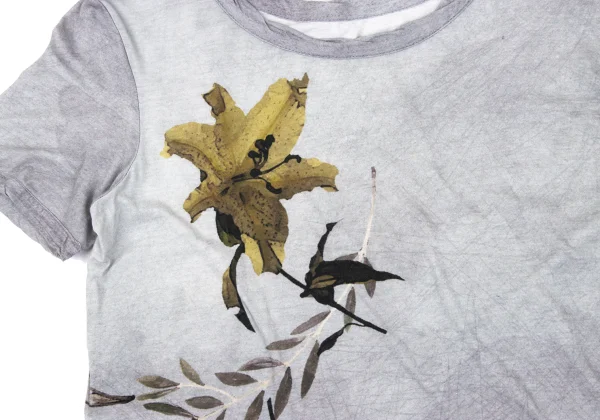 Yohji Yamamoto NOIR Floral Printed T Shirt K-169994_004