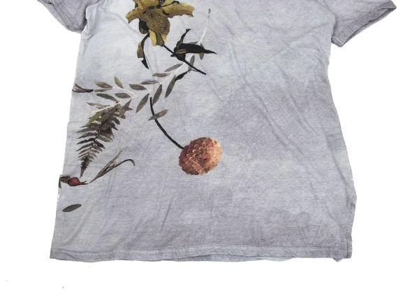 Yohji Yamamoto NOIR Floral Printed T Shirt K-169994_006