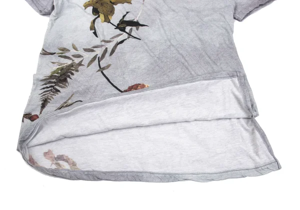 Yohji Yamamoto NOIR Floral Printed T Shirt K-169994_008
