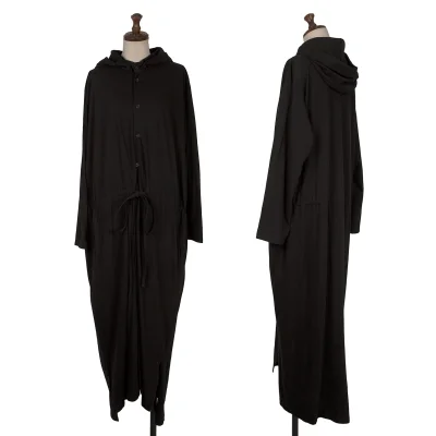 Yohji Yamamoto NOIR Detachable Hood Shirt Dress