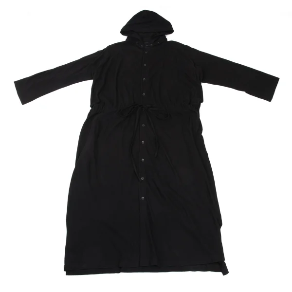 Yohji Yamamoto NOIR Detachable Hood Shirt Dress K-169995_002