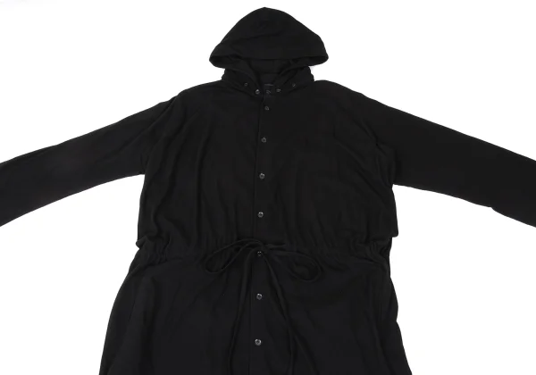 Yohji Yamamoto NOIR Detachable Hood Shirt Dress K-169995_003