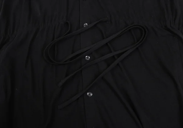 Yohji Yamamoto NOIR Detachable Hood Shirt Dress K-169995_011