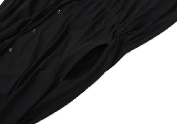 Yohji Yamamoto NOIR Detachable Hood Shirt Dress K-169995_012