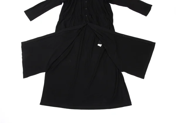 Yohji Yamamoto NOIR Detachable Hood Shirt Dress K-169995_013