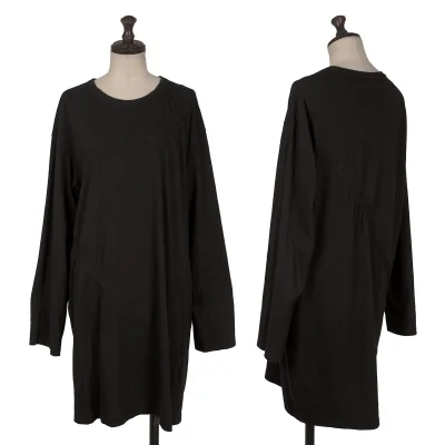 B Yohji Yamamoto Cotton Tape Design Long T Shirt
