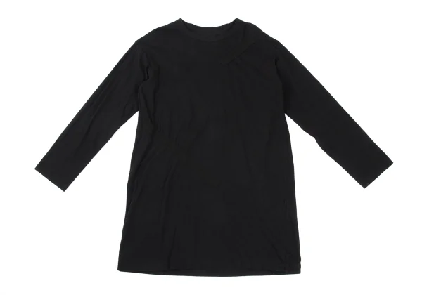 B Yohji Yamamoto Cotton Tape Design Long T Shirt K-169998_002
