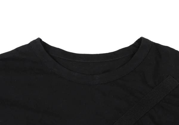 B Yohji Yamamoto Cotton Tape Design Long T Shirt K-169998_004