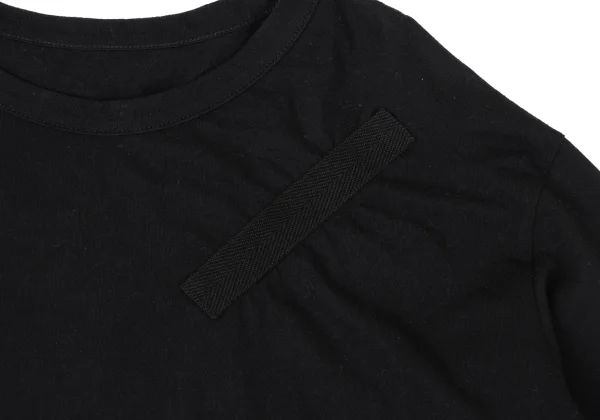 B Yohji Yamamoto Cotton Tape Design Long T Shirt K-169998_005