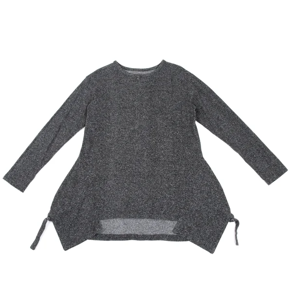 RAGNE KIKAS for Yohji Yamamoto Cotton Side Belt Hem T Shirt K-169999_002