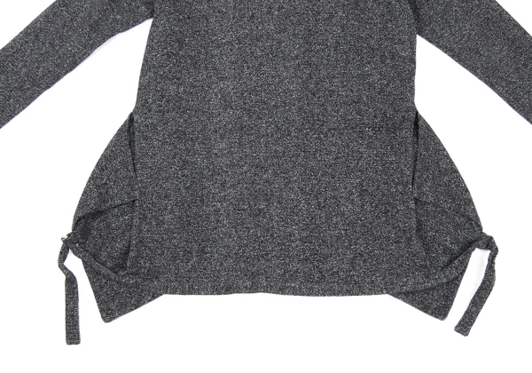 RAGNE KIKAS for Yohji Yamamoto Cotton Side Belt Hem T Shirt K-169999_010