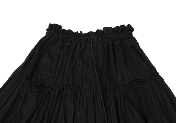 LIMI feu Cotton Stripe Gathered Skirt K-170000_004