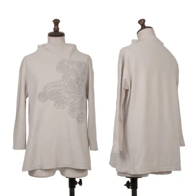 Plantation Front Embroidered 3/4 Sleeve T Shirt