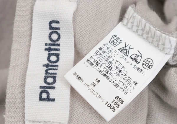 Plantation Front Embroidered 3/4 Sleeve T Shirt K-170001_016