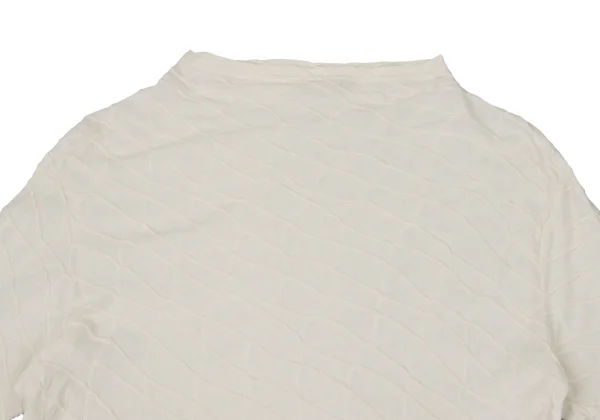 Plantation Cotton Ridge Design 3/4 Sleeve Top K-170002_003