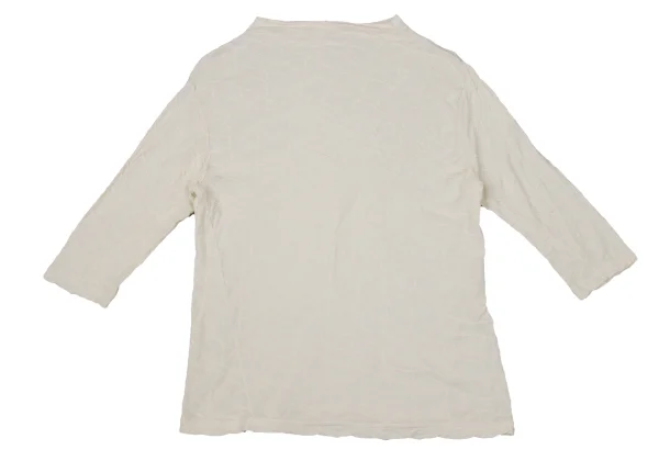 Plantation Cotton Ridge Design 3/4 Sleeve Top K-170002_011