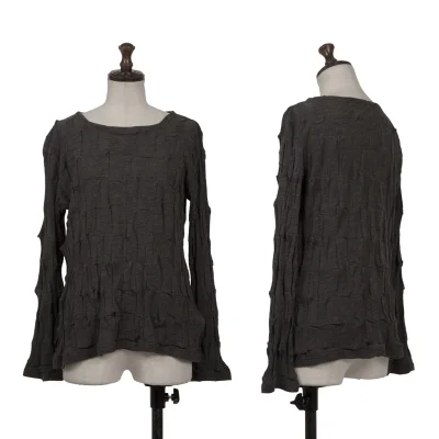 Plantation Cotton Wool Jacquard Knit Top
