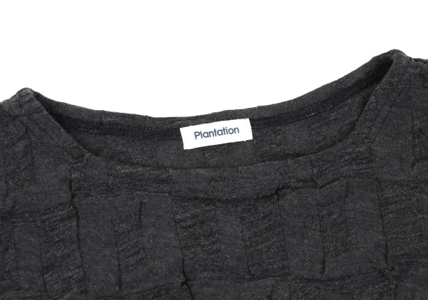 Plantation Cotton Wool Jacquard Knit Top K-170003_004