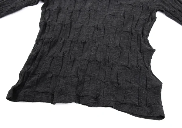 Plantation Cotton Wool Jacquard Knit Top K-170003_007