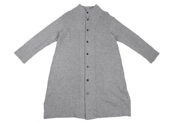 Plantation Shadow Stripe Long Knit Cardigan K-170008_002