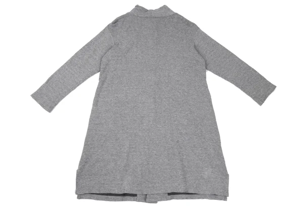 Plantation Shadow Stripe Long Knit Cardigan K-170008_015