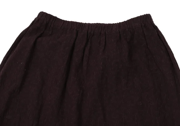 Plantation Cotton Botanical Jacquard Skirt K-170009_003