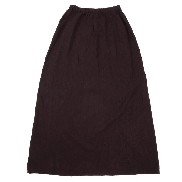 Plantation Cotton Botanical Jacquard Skirt K-170009_007