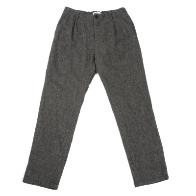 Plantation Wool Blend Tapered Pants