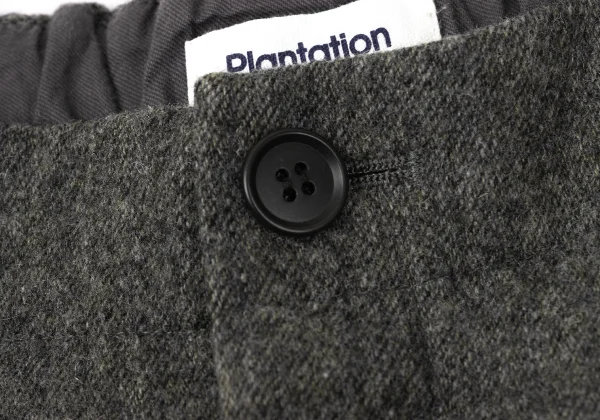 Plantation Wool Blend Tapered Pants K-170012_004