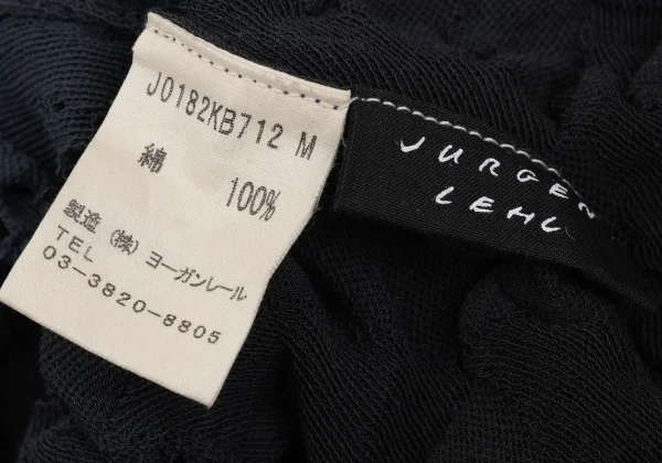 JURGEN LEHL Cotton Design Woven Gradation Hole Hem Top K-170013_011