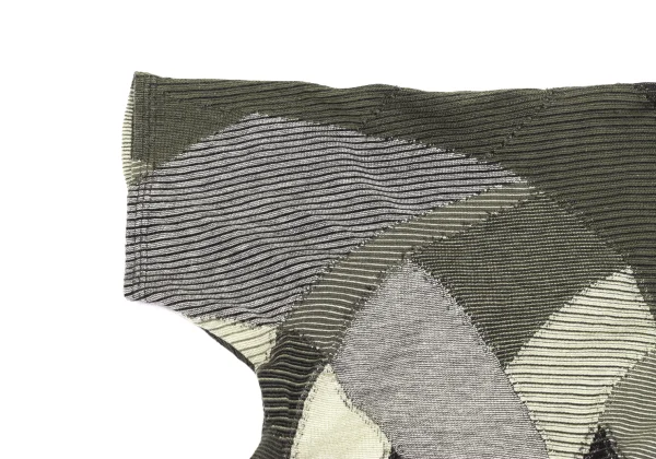 JURGEN LEHL Cotton Design Woven Dolman Sleeve T-shirt K-170014_006