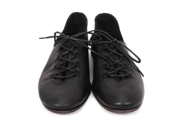 Y's Side-opened Design Leather Shoes K-170016_002